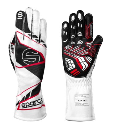 Karting Gloves Sparco Arrow+ Binco/Black